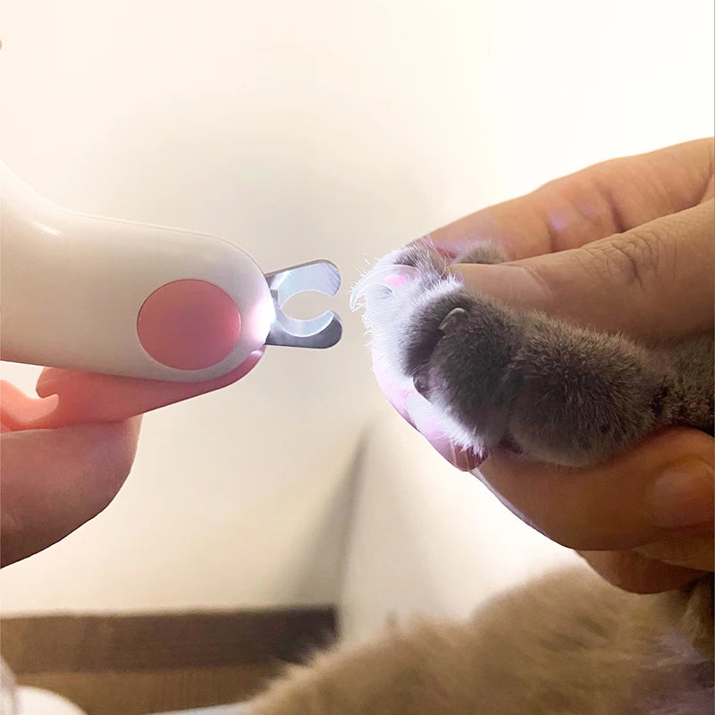 Pet Nail Clipper with LED light