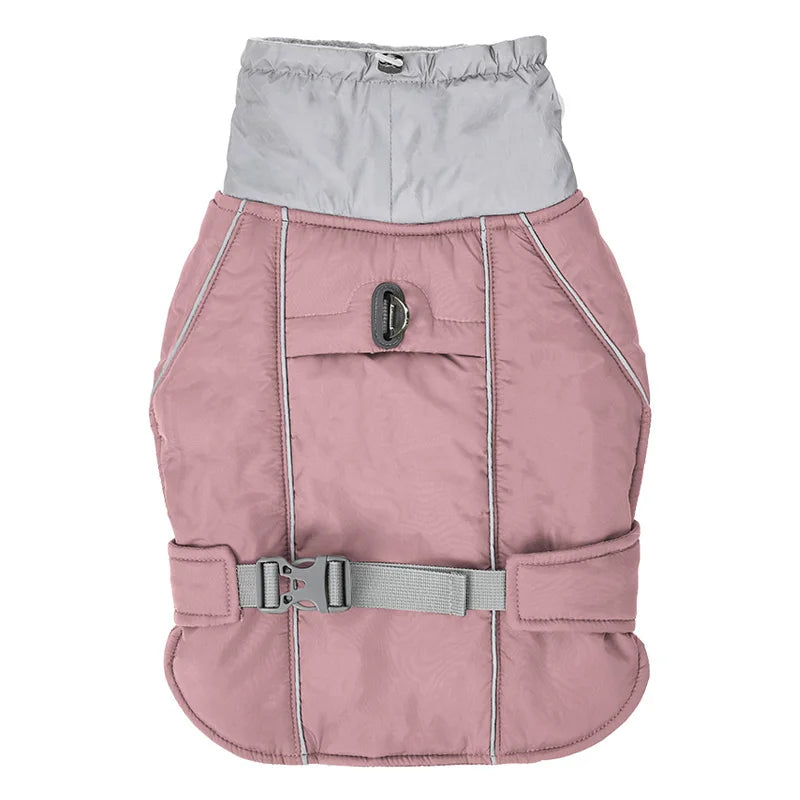 Winter Dog Jacket – Waterproof, Warm & Reflective Coat