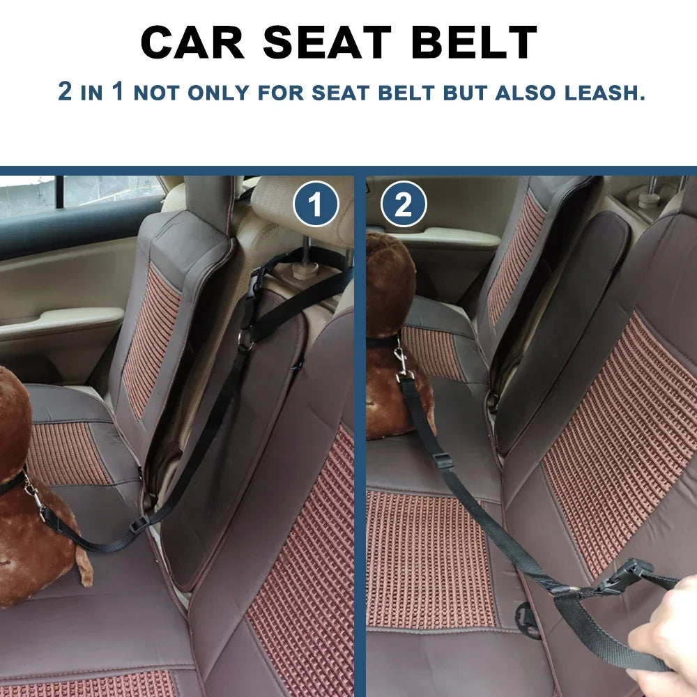 Pet Safety Adjustable Car Seat Belt