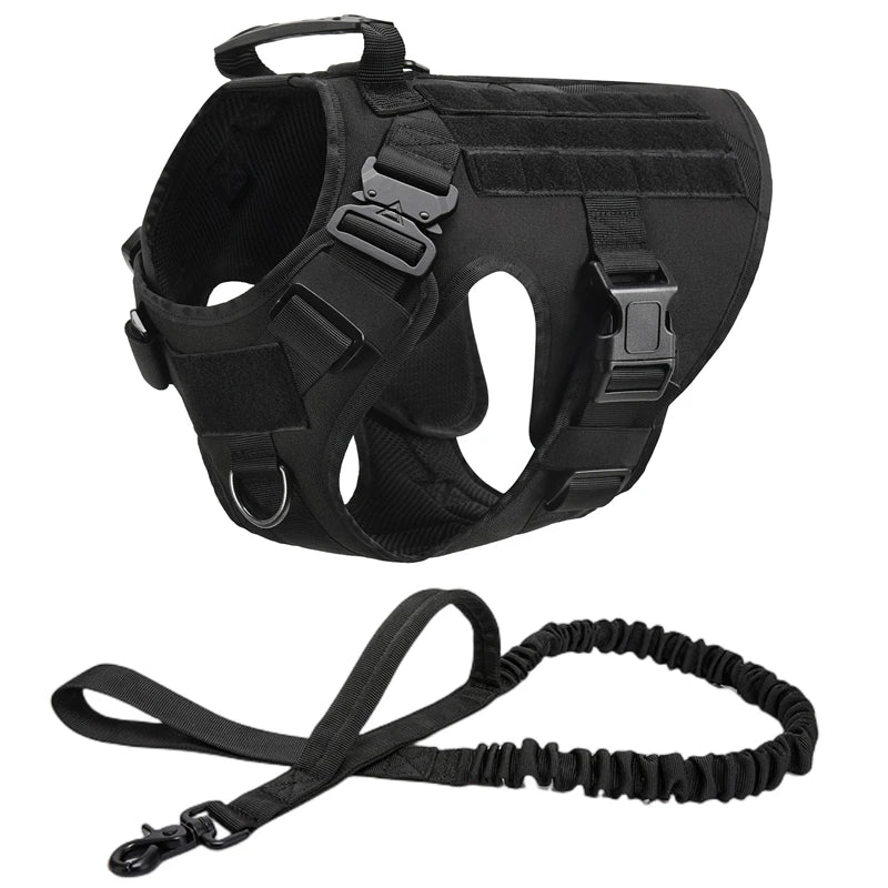 No Pull Tactical Dog Harness ELITE – Training & Outdoor K9 Vest