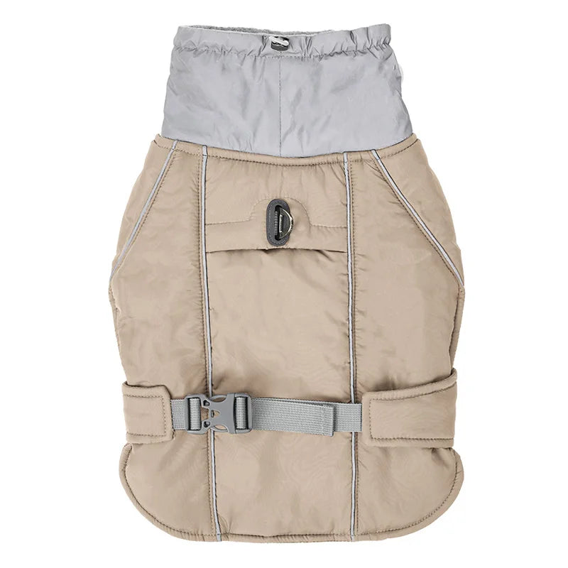 Winter Dog Jacket – Waterproof, Warm & Reflective Coat
