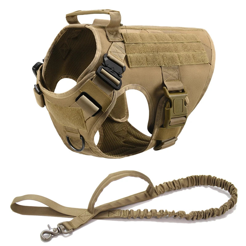No Pull Tactical Dog Harness ELITE – Training & Outdoor K9 Vest