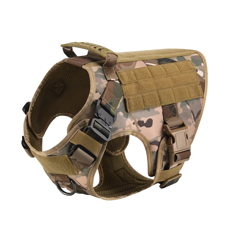 No Pull Tactical Dog Harness ELITE – Training & Outdoor K9 Vest