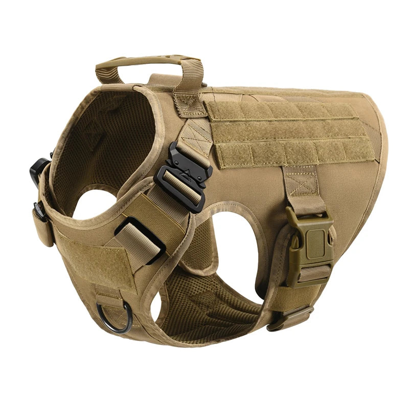 No Pull Tactical Dog Harness ELITE – Training & Outdoor K9 Vest