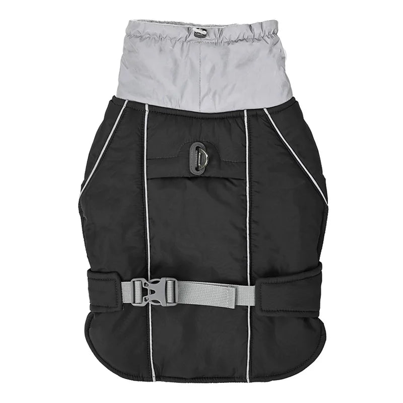 Winter Dog Jacket – Waterproof, Warm & Reflective Coat