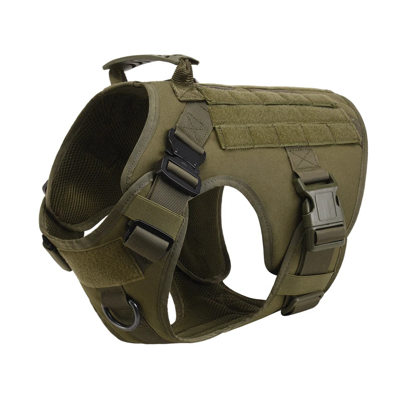 No Pull Tactical Dog Harness ELITE – Training & Outdoor K9 Vest